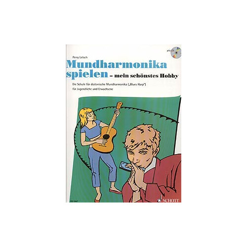 Mundharmonika spielen - mein schönstes Hobby - Schott - Inkl. CD + DVD