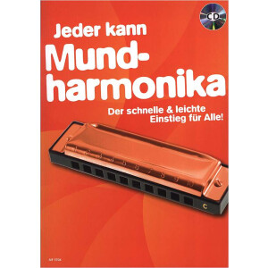 Jeder kann Mundharmonika - Schott - Inkl. CD