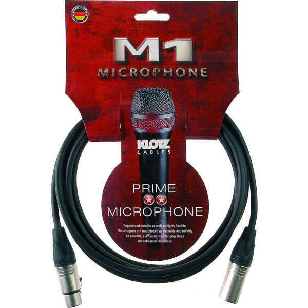 Mikrofonkabel Klotz M1 XLR (m) - XLR (f)