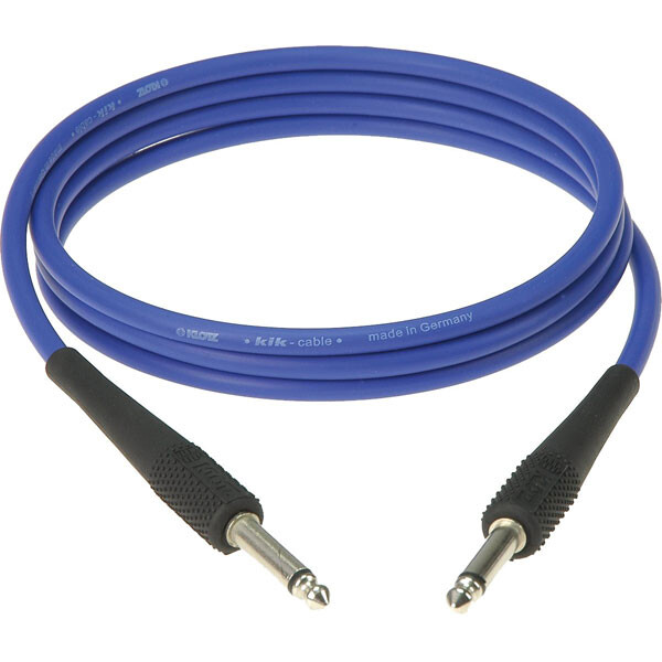 Klotz Instrumentenkabel blau