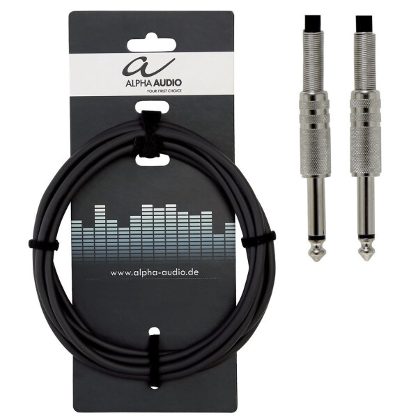 Alpha Audio 190000 Basic Line Instrumentenkabel 6,3 mm...