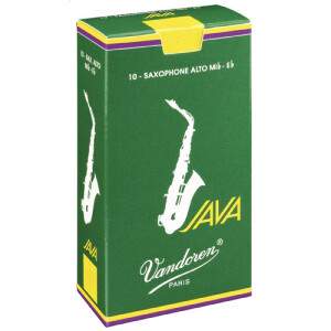 Vandoren Java Alt-Saxophon, Packung (10 Stück)