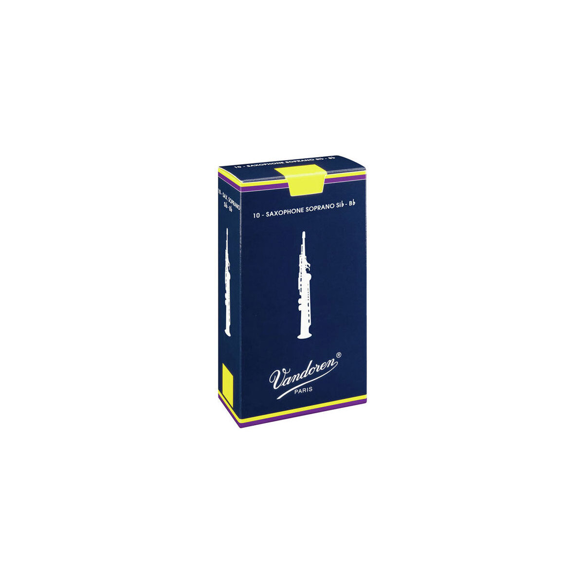 Vandoren Classic Sopran-Saxophon, Packun box