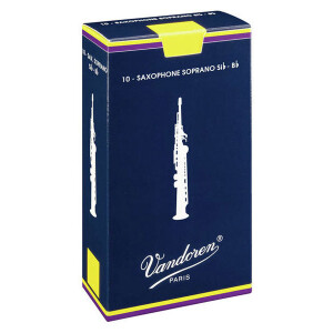 Vandoren Classic Sopran-Saxophon, Packung (10 Stück)