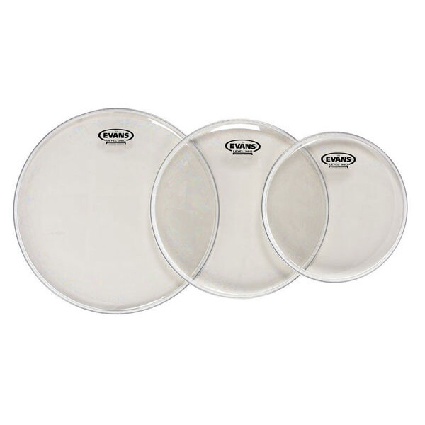 Evans G2 Studio Set Clear (10, 12, 14)