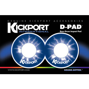 Kickport DPD-BL D-PAD Kickpad, White, weiss