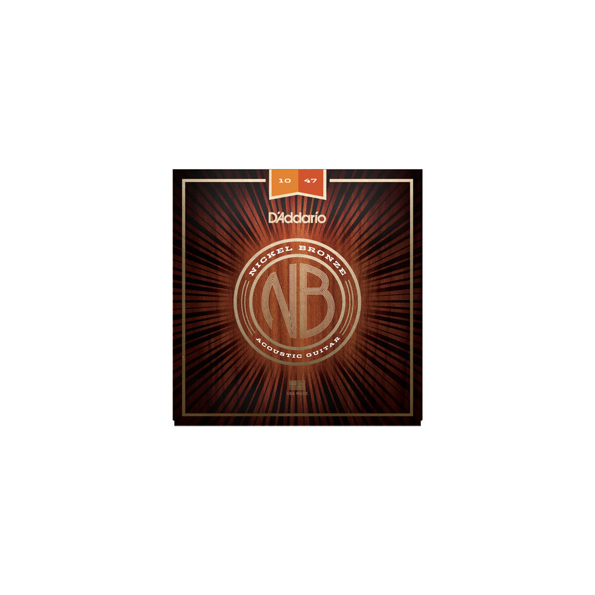 Daddario NB1047 Acoustic Strings Extra Light Nickel...