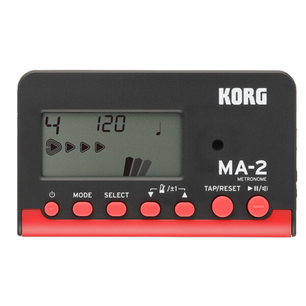 Korg MA-2 Metronom schwarz-rot