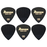 Ibanez PPA14HSG-BK Sand Grip Picks - 6 Stück