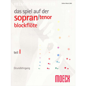 Das Spiel auf der Sopran/Tenorblockfl&ouml;te Teil 1