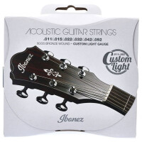 Ibanez IACS62C Acoustic Strings Custom Light Bronze 011-052