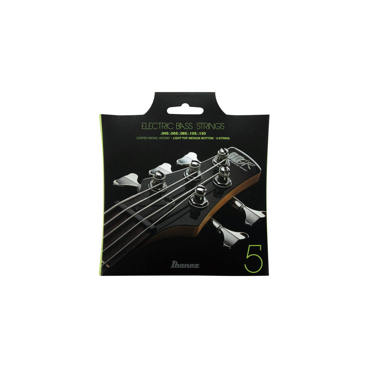 Ibanez IEBS5C Saiten für E-Bass Light Top Medium...