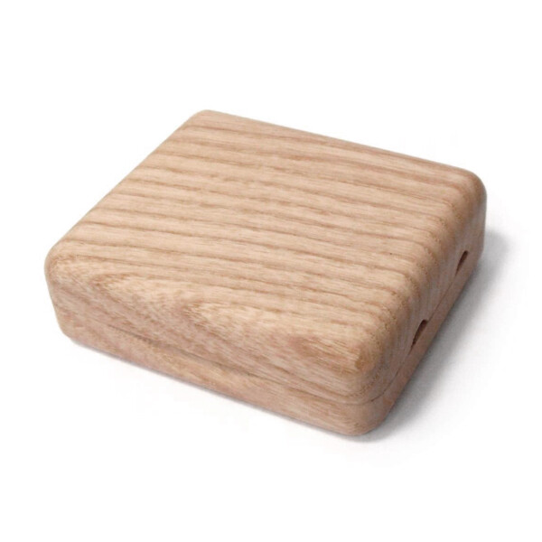 Blattetui aus Holz - Klarinette - natur