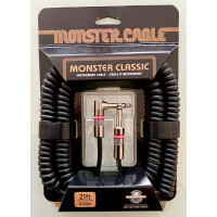 Spiral-Kabel Monster 21AC schwarz 6,4 m