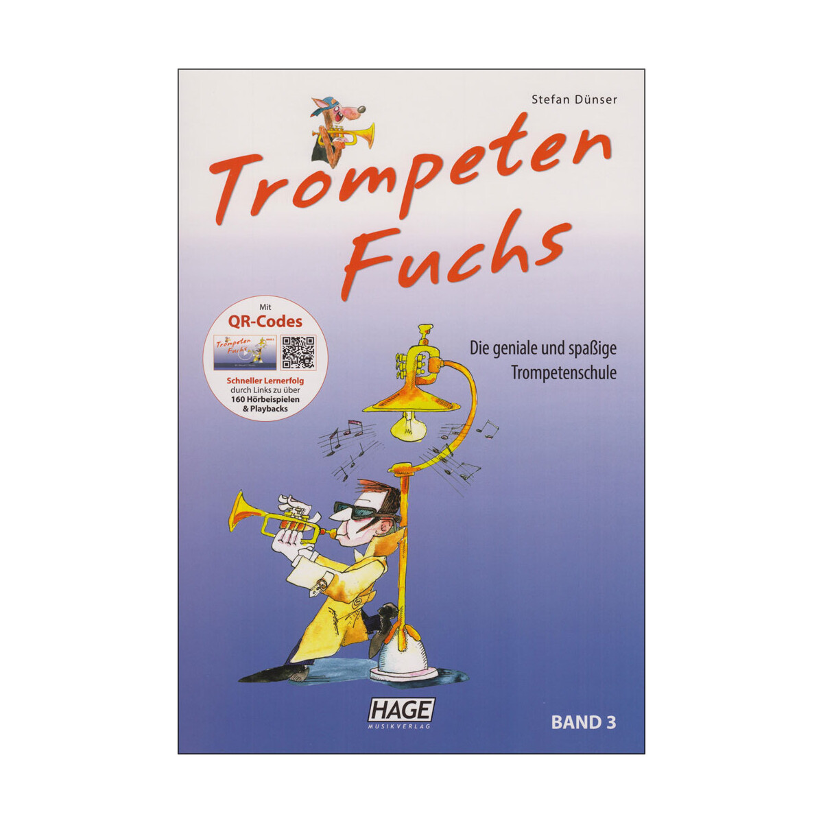 Trompeten Fuchs Band 3 mit Download-Code
