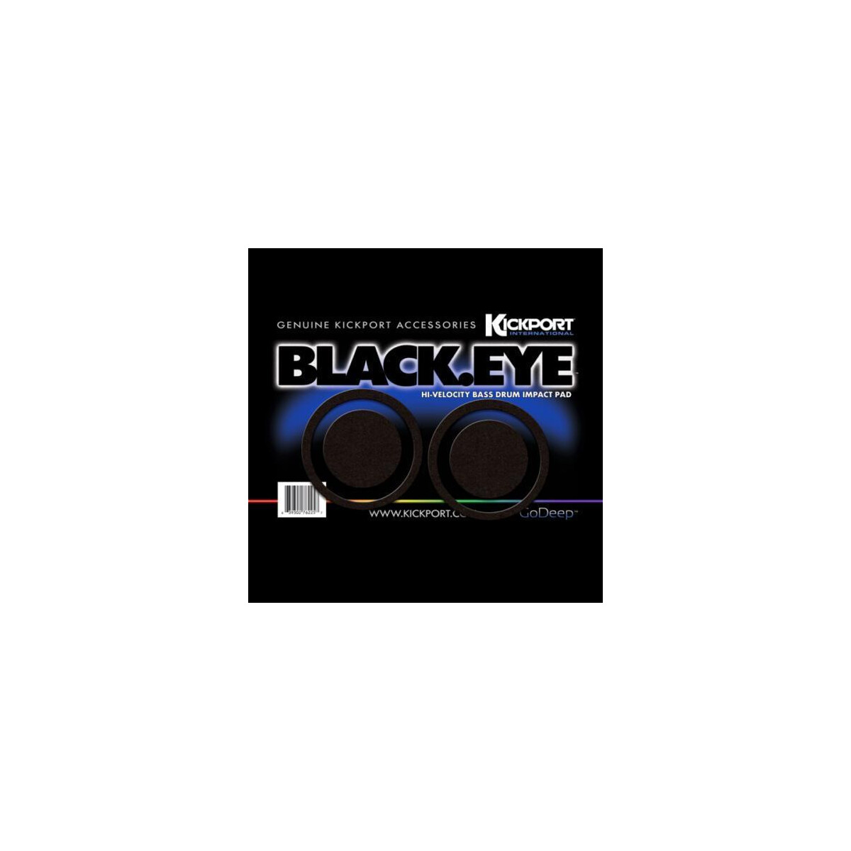 Kickport AKDPD-E Black Eye Bass Drum Impact D-PAD