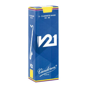 Vandoren V21 Bass-Klarinette, Packung (5 Stück)