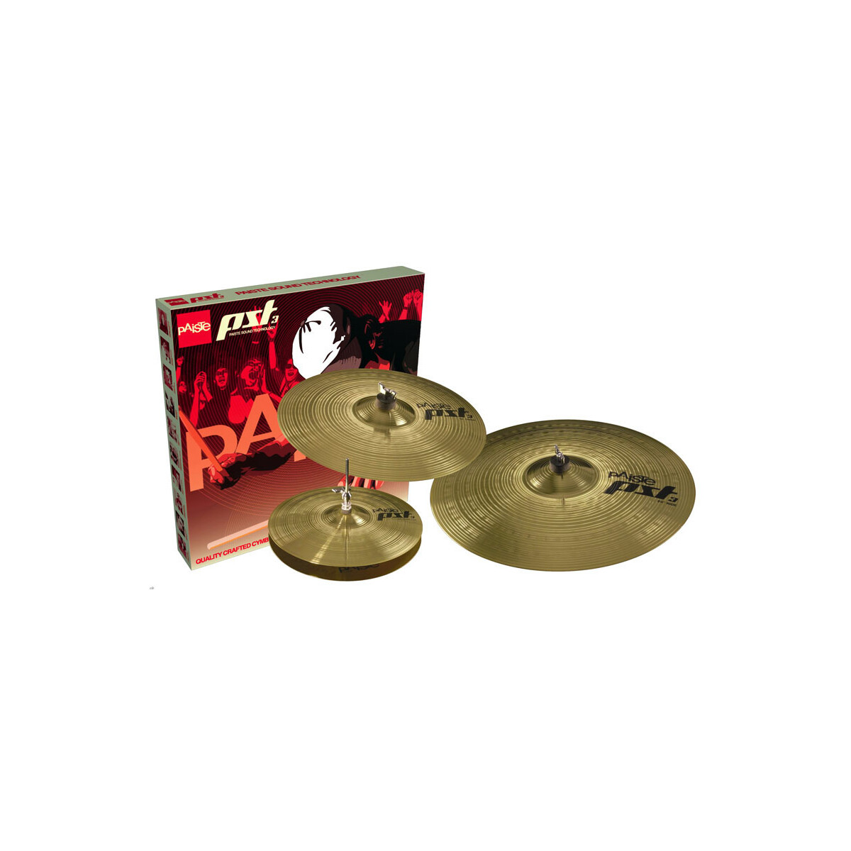 Paiste Beckenset PST3 Universal standard (3-teilig)