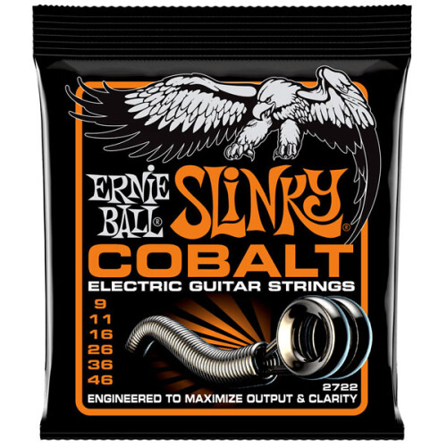 Ernie Ball 2722 Saiten für E-Gitarre Hybrid Slinky 009-046 Cobalt