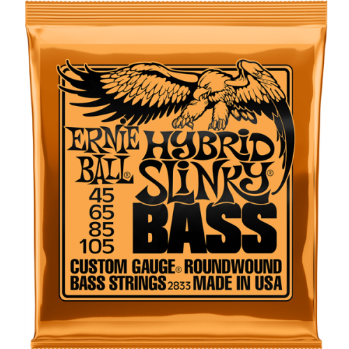 Ernie Ball 2833 Saiten für E-Bass Hybrid Slinky 4-Saiter