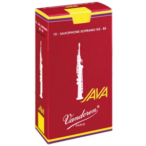 Vandoren Java Red Sopran-Saxophon, Packung (10 Stück)