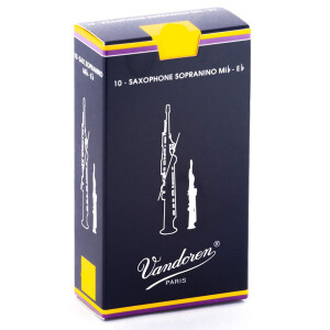 Vandoren Classic Sopranino-Saxophon, Packung (10...