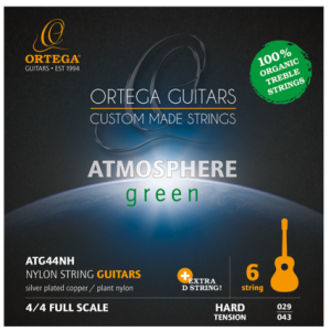 Ortega ATG44NH Atmosphere Green Classical Strings High...