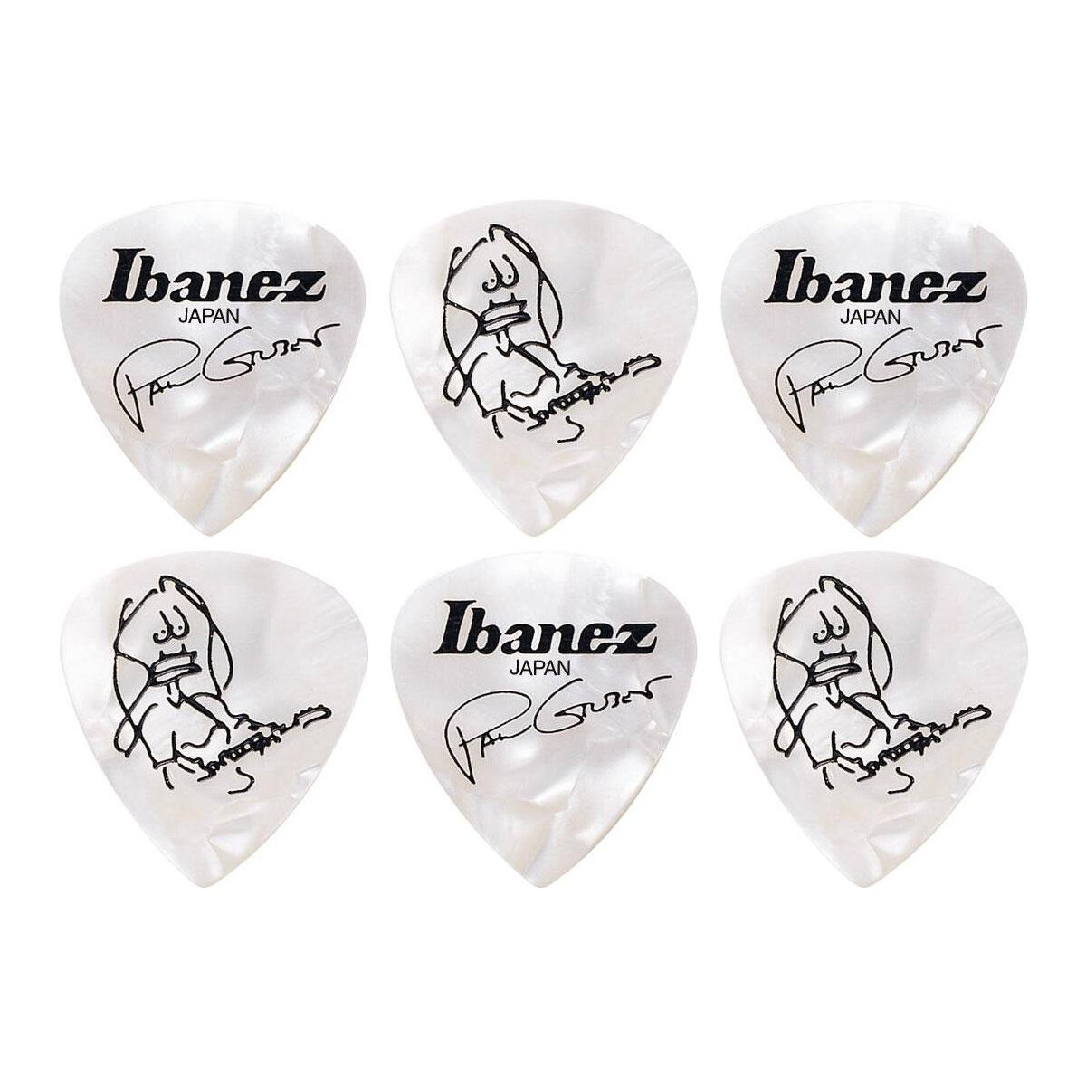 Ibanez B1000PG-PW Paul Gilbert Signature Picks Heavy - 6...