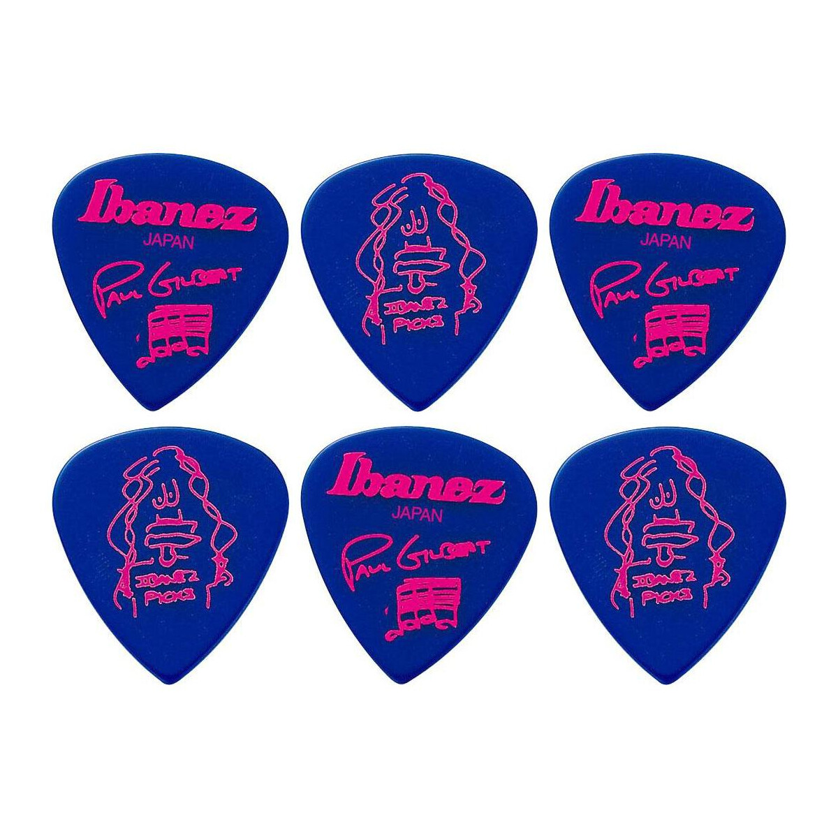 Ibanez B1000PG-JB Paul Gilbert Signature Picks Heavy - 6...