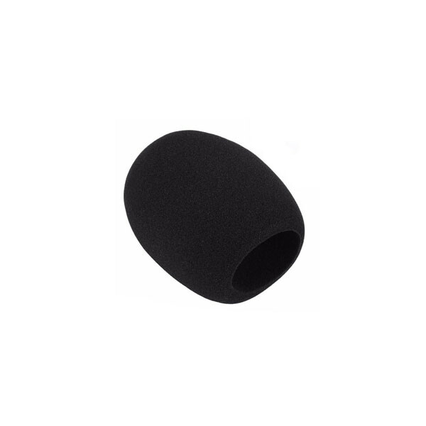 Windschutz für Mikrofone, schwarz