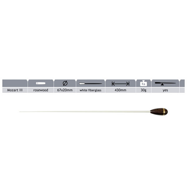 Rohema Taktstock - Mozart II - Glasfiber