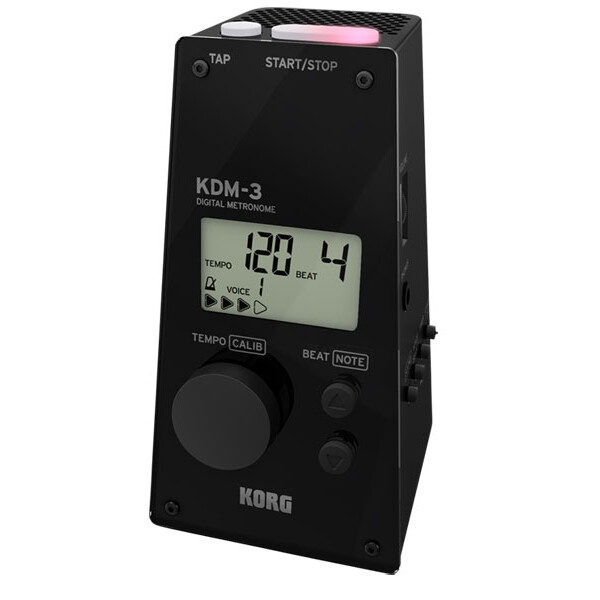 Korg KDM-3 BK Digital-Metronom, schwarz