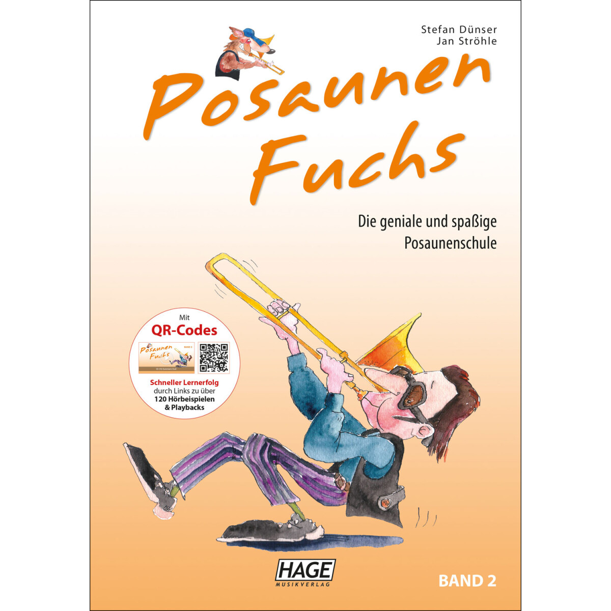 Posaunen Fuchs Band 2 (mit Download-Code)