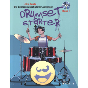 Drumset Starter 1 mit CD (J&ouml;rg Fabig)