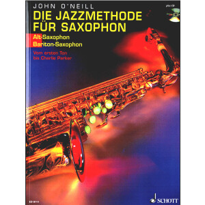 Die Jazzmethode f&uuml;r Saxophon (Alt) (ONeill) mit CD