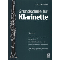 Grundschule für Klarinette Band 1 (Carl Wimmer)
