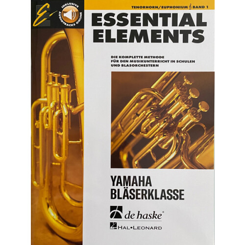 Essential Elements Band 1 - Tenorhorn / Euphonium in B mit Audio-Online