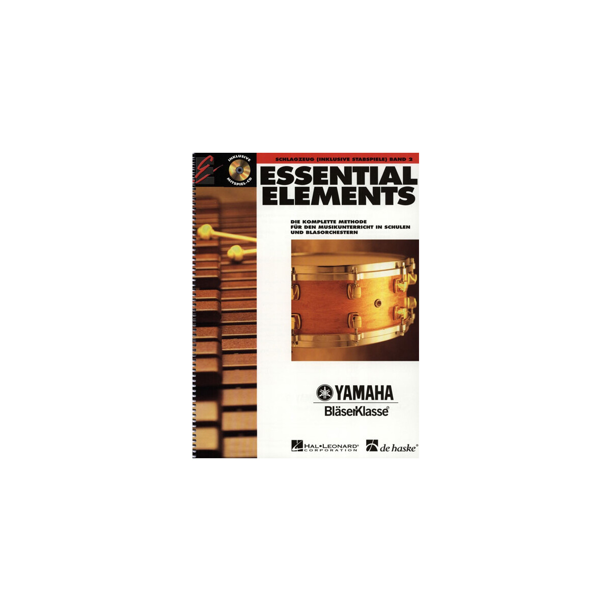 Essential Elements Band 2 - Schlagzeug mit CD