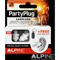 Alpine PartyPlug Ohrstöpsel Gehörschutz - weiss