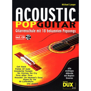 Acoustic Pop Guitar Band 1 mit CD (Michael Langer)