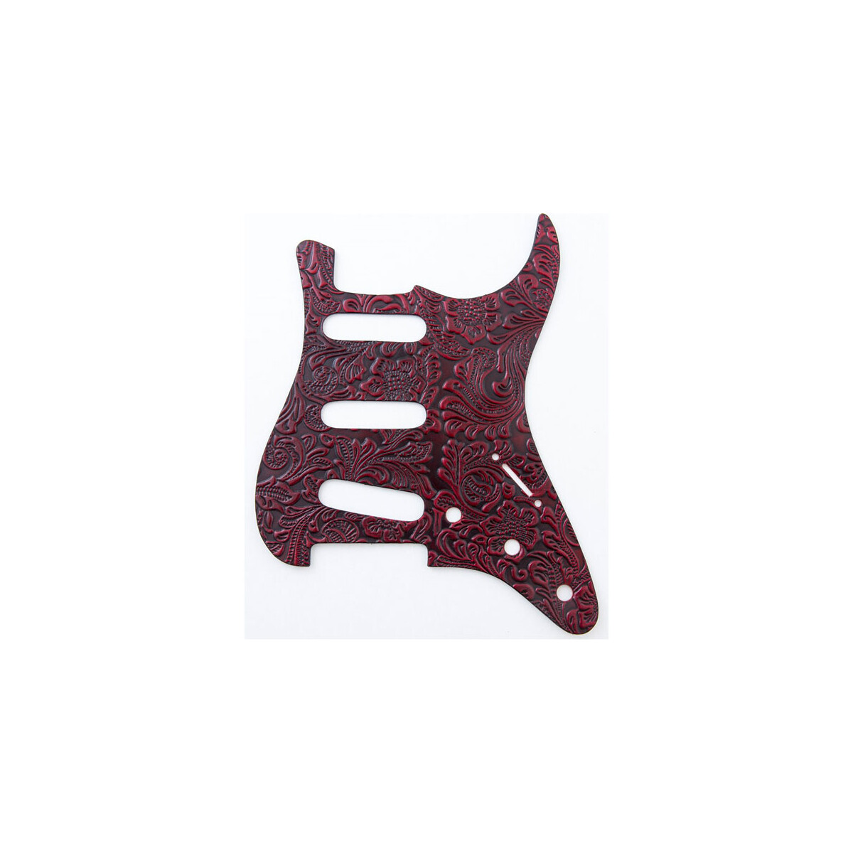 Righton Pickguard S Floral rot - Echtleder