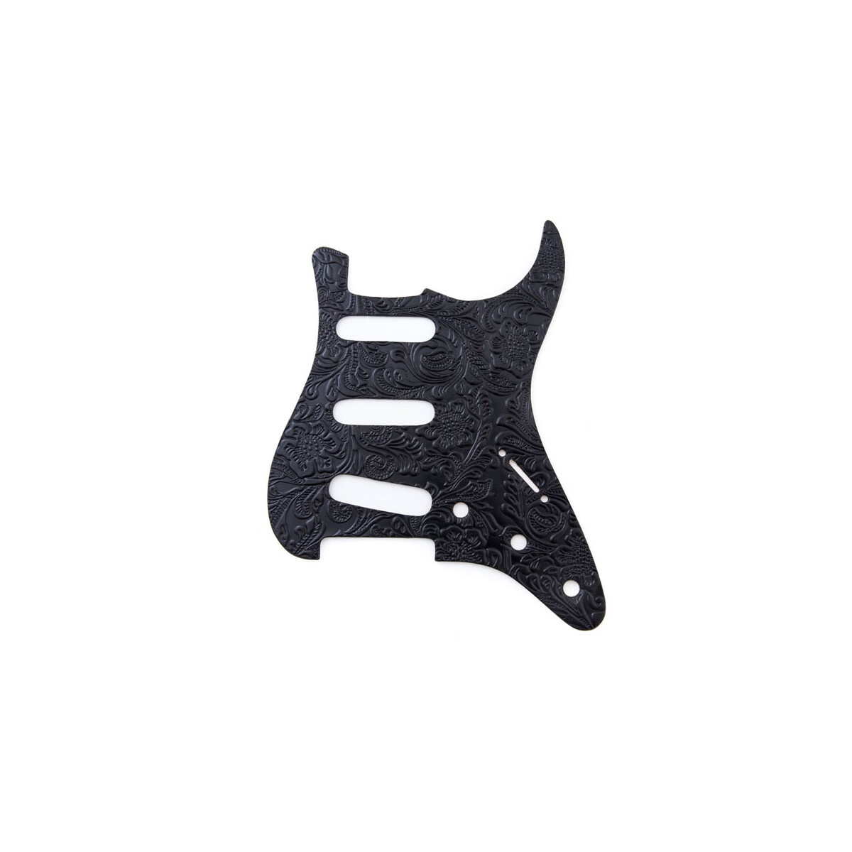 Righton Pickguard S Floral schwarz - Echtleder