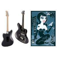 G&L Doheny Tiki Mermaid Limited Edition E-Gitarre