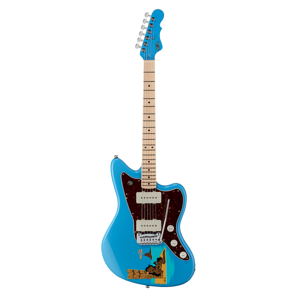 G&L Doheny Tiki Hula Limited Edition E-Gitarre