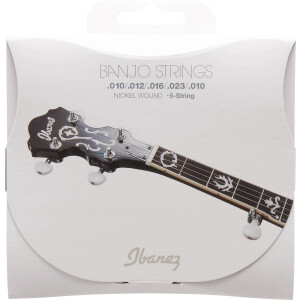 Ibanez IBJS5 Banjo Strings Nickel Wound 010-010 5-STRING