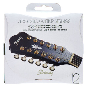Ibanez IACS12C Acoustic Strings Light Bronze 12-STRING...