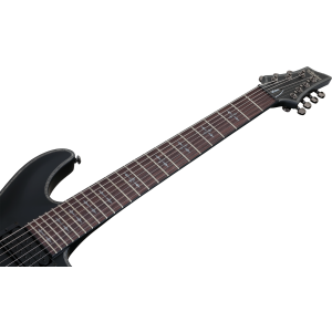 Schecter Hellraiser C-7 Passive Satin Black - 7-Saiter E-Gitarre