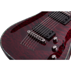 Schecter Hellraiser C-7 Passive Black Cherry - 7-Saiter E-Gitarre