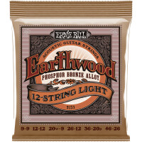 Ernie Ball 2153 Acoustic Strings Light Phosphor Bronze 12-STRING 009 - 046/026