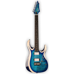 Cort X-700 Duality Light Blue Burst E-Gitarre